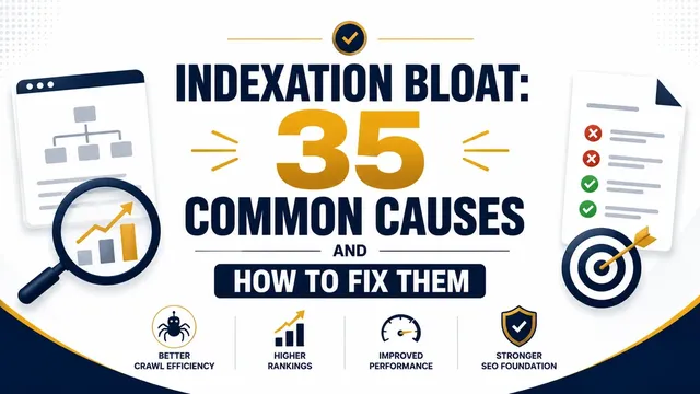 Indexation Bloat: 35 Common Causes and How to Fix Them